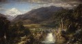 Heart Of The Andes scenery Hudson River Frederic Edwin Church Landscapes